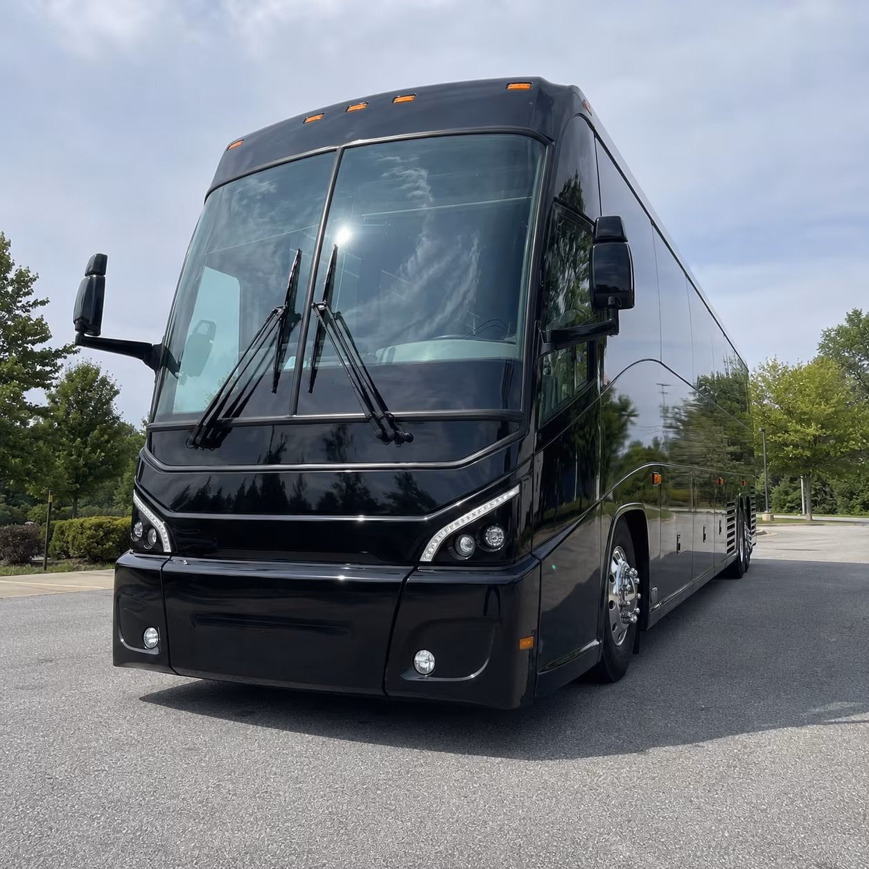 these long distance buses are ready for ski trips retreats and weekend getaways from north bergen